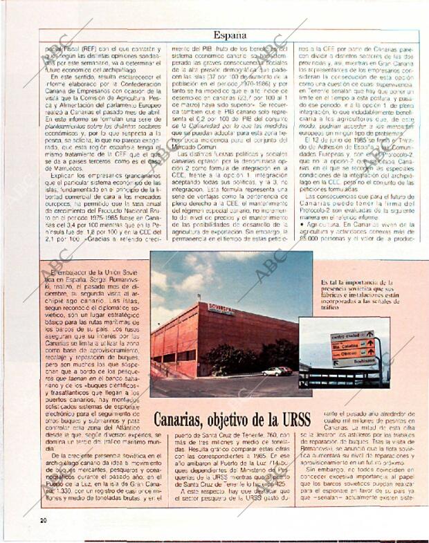 BLANCO Y NEGRO MADRID 03-07-1988 página 20