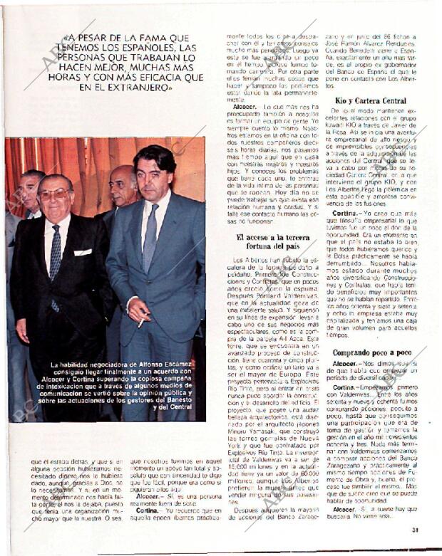 BLANCO Y NEGRO MADRID 03-07-1988 página 31