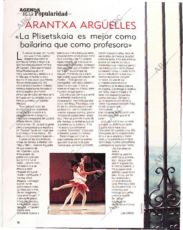 BLANCO Y NEGRO MADRID 03-07-1988 página 38