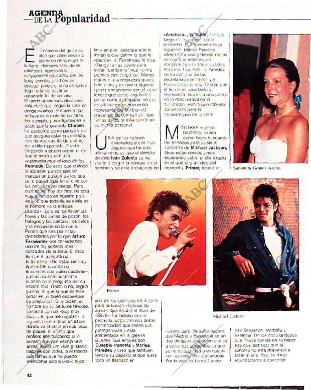 BLANCO Y NEGRO MADRID 03-07-1988 página 42