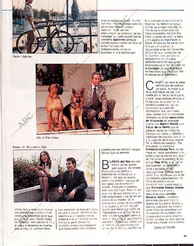 BLANCO Y NEGRO MADRID 03-07-1988 página 43