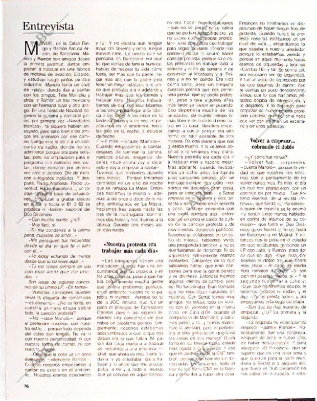 BLANCO Y NEGRO MADRID 03-07-1988 página 76