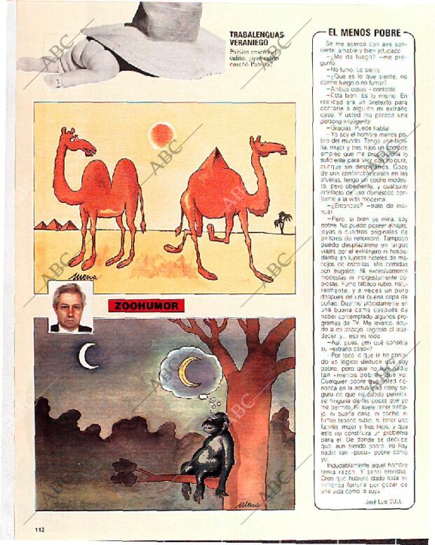 BLANCO Y NEGRO MADRID 10-07-1988 página 112