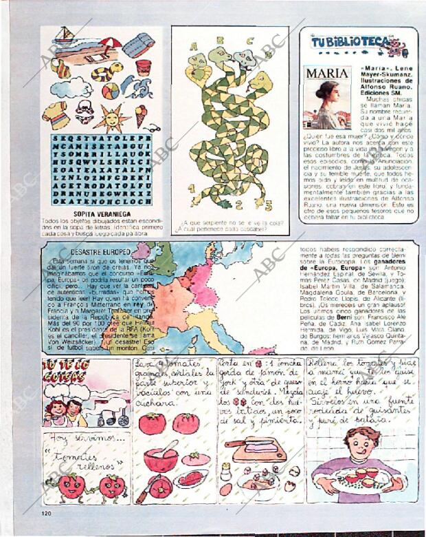 BLANCO Y NEGRO MADRID 10-07-1988 página 120