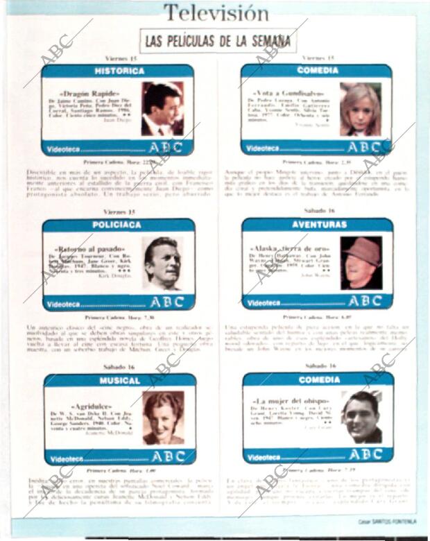 BLANCO Y NEGRO MADRID 10-07-1988 página 141