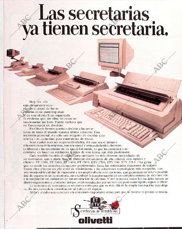 BLANCO Y NEGRO MADRID 10-07-1988 página 15