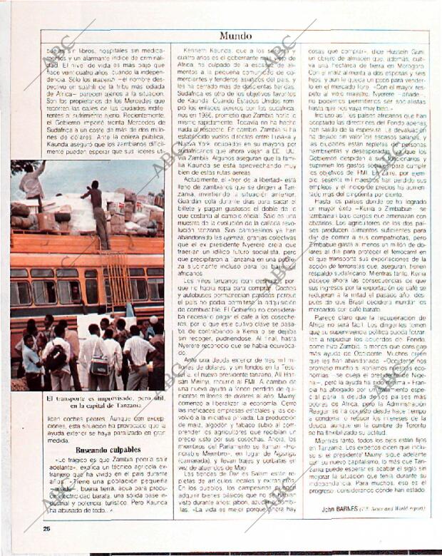 BLANCO Y NEGRO MADRID 10-07-1988 página 26