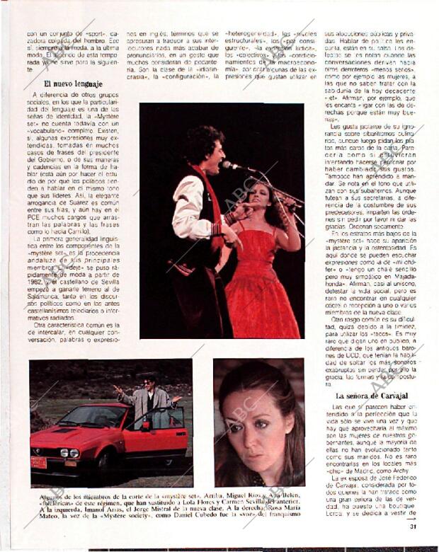 BLANCO Y NEGRO MADRID 10-07-1988 página 31