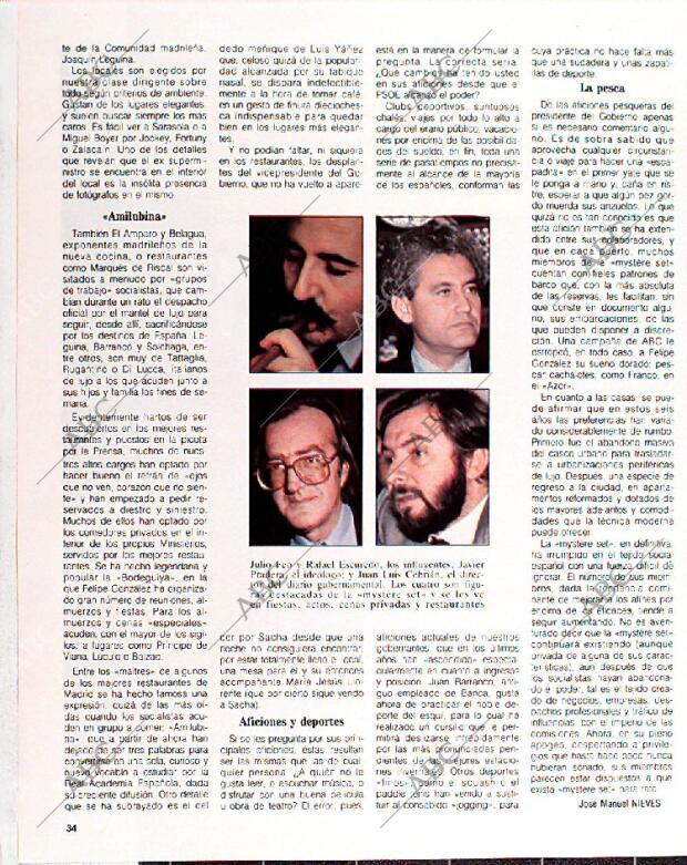 BLANCO Y NEGRO MADRID 10-07-1988 página 34