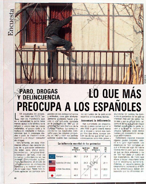 BLANCO Y NEGRO MADRID 10-07-1988 página 46