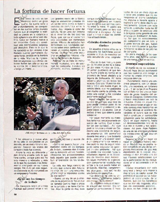 BLANCO Y NEGRO MADRID 10-07-1988 página 50