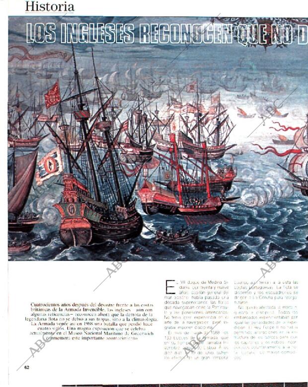 BLANCO Y NEGRO MADRID 10-07-1988 página 62