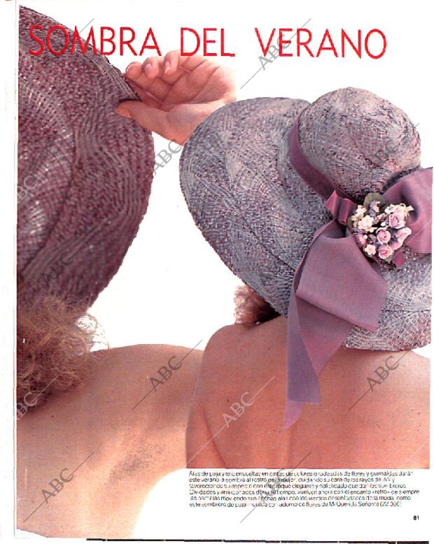 BLANCO Y NEGRO MADRID 10-07-1988 página 81