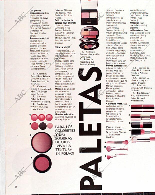 BLANCO Y NEGRO MADRID 10-07-1988 página 90