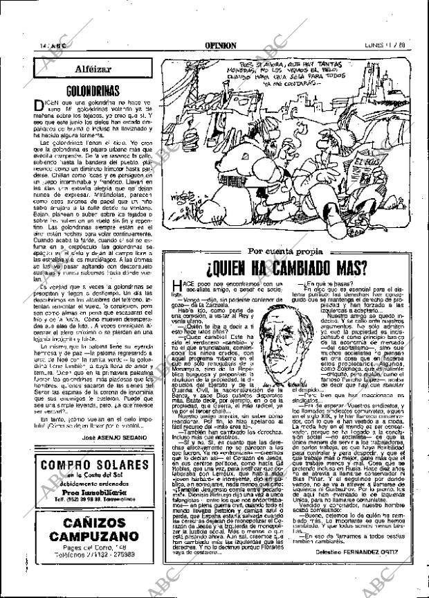 ABC SEVILLA 11-07-1988 página 14