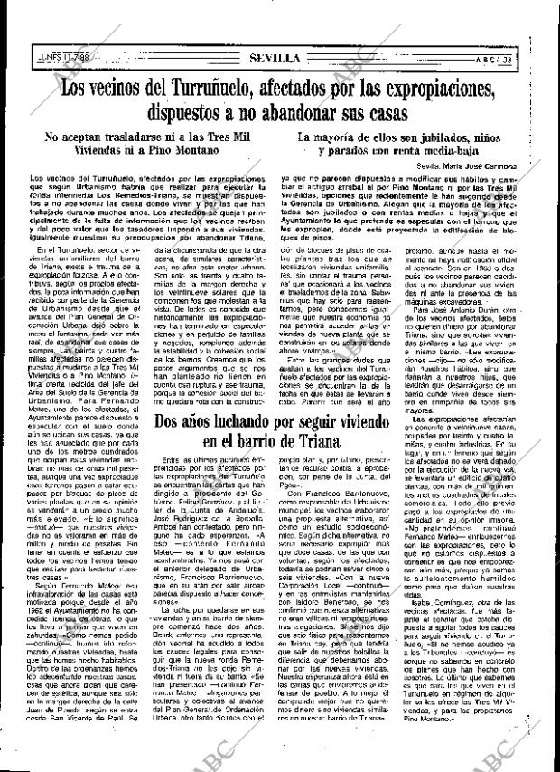 ABC SEVILLA 11-07-1988 página 33