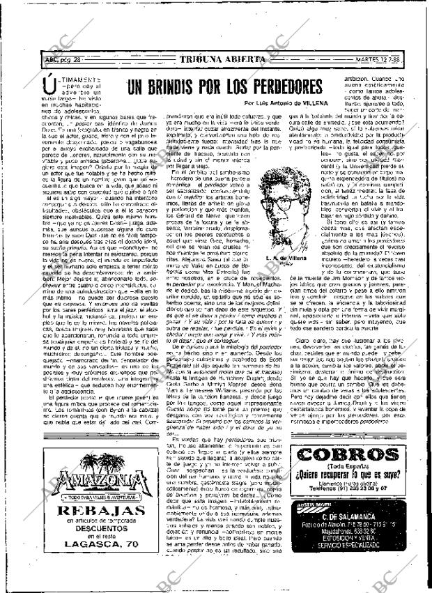ABC MADRID 12-07-1988 página 28