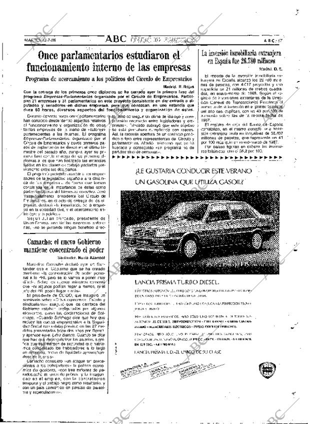 ABC MADRID 12-07-1988 página 67