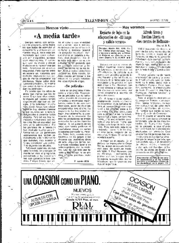 ABC MADRID 12-07-1988 página 84