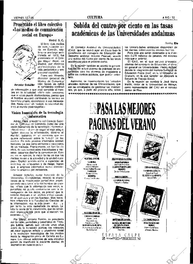 ABC SEVILLA 15-07-1988 página 53
