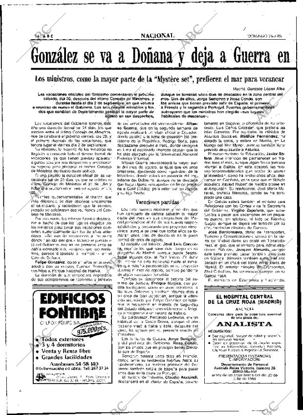 ABC MADRID 24-07-1988 página 24