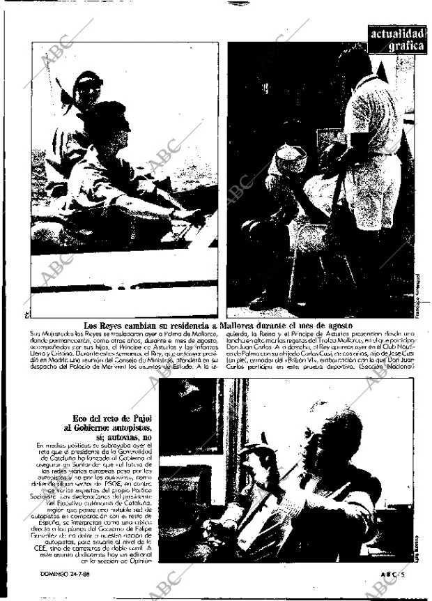 ABC MADRID 24-07-1988 página 5