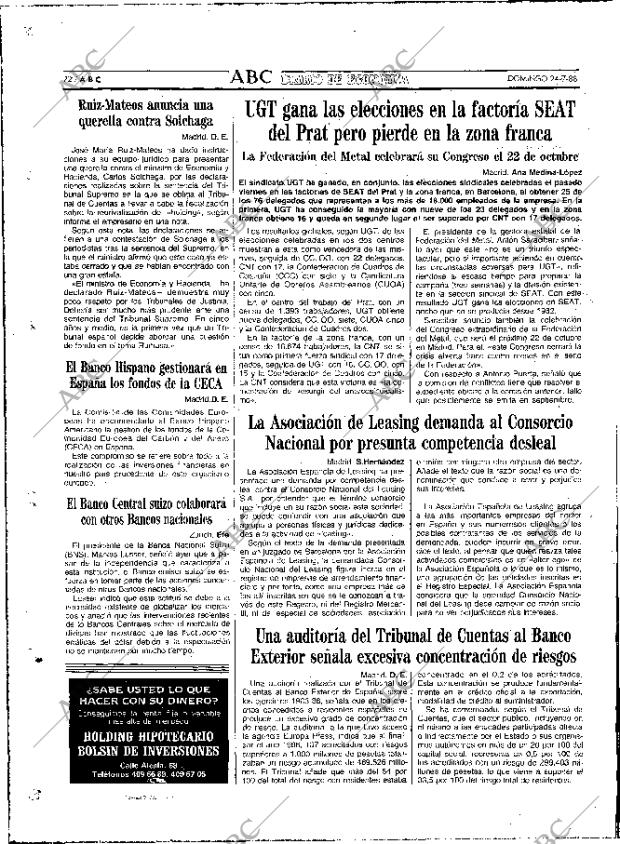 ABC MADRID 24-07-1988 página 72