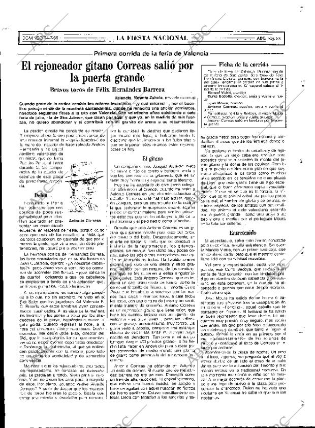 ABC MADRID 24-07-1988 página 83