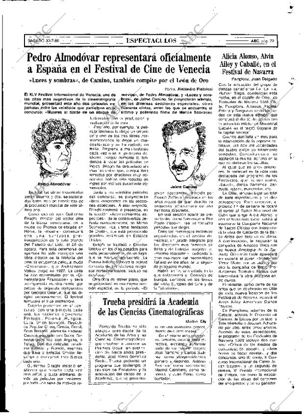 ABC MADRID 30-07-1988 página 79