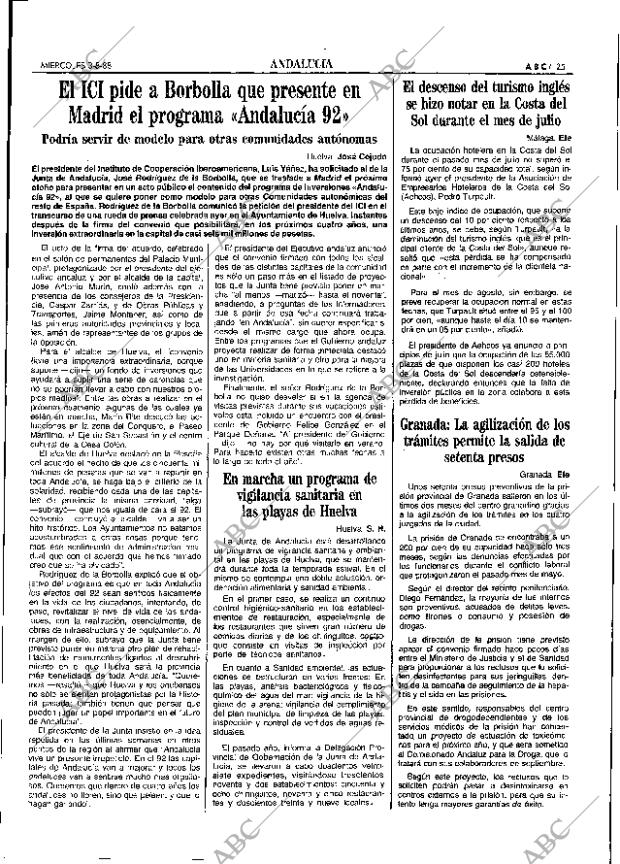 ABC SEVILLA 03-08-1988 página 25