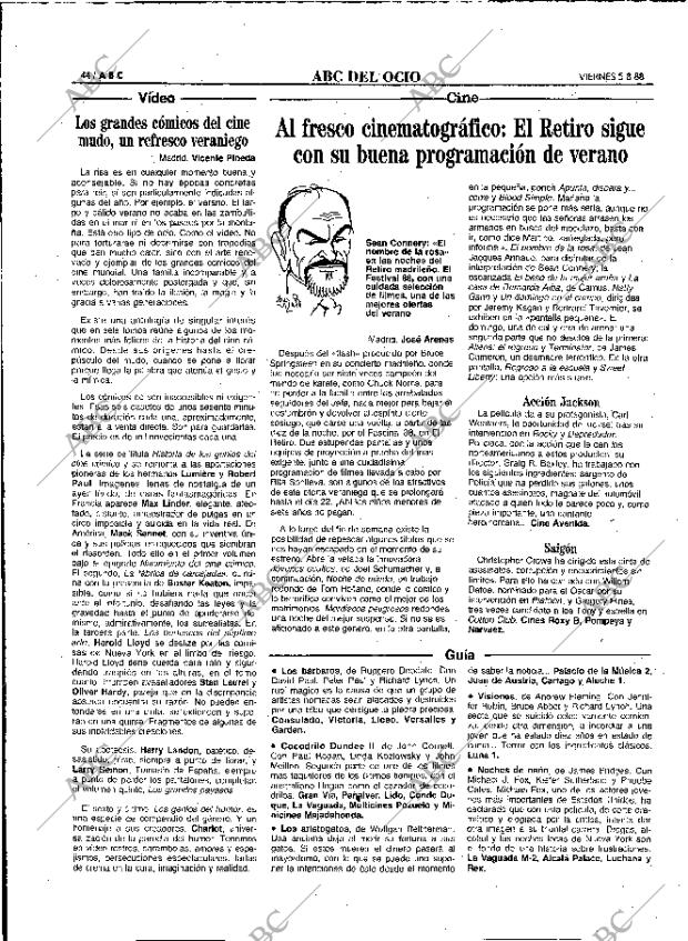 ABC MADRID 05-08-1988 página 44