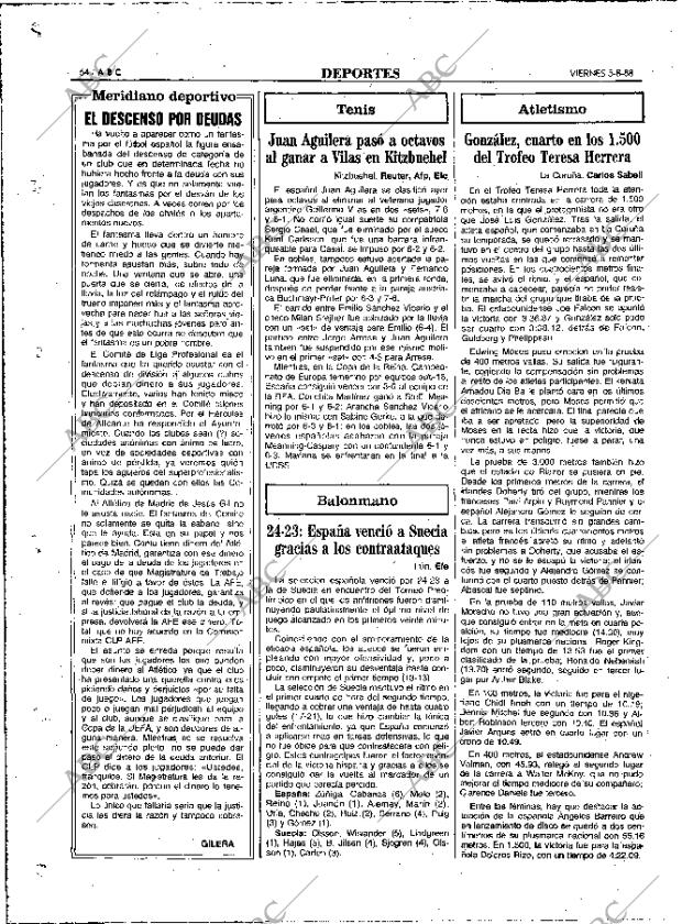 ABC MADRID 05-08-1988 página 64
