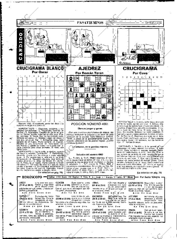 ABC MADRID 05-08-1988 página 88