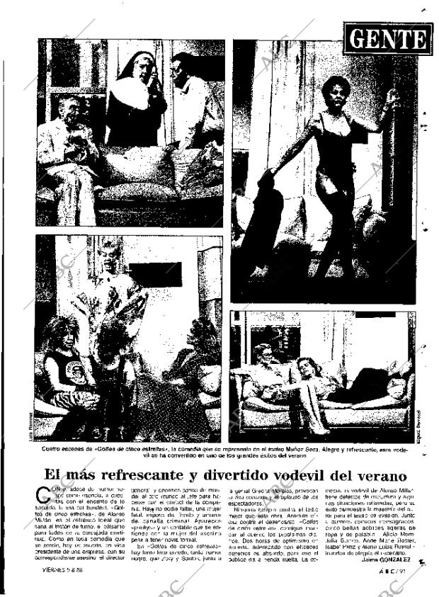ABC MADRID 05-08-1988 página 91
