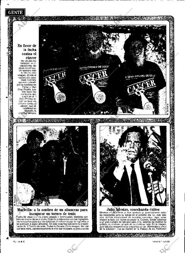 ABC MADRID 05-08-1988 página 92
