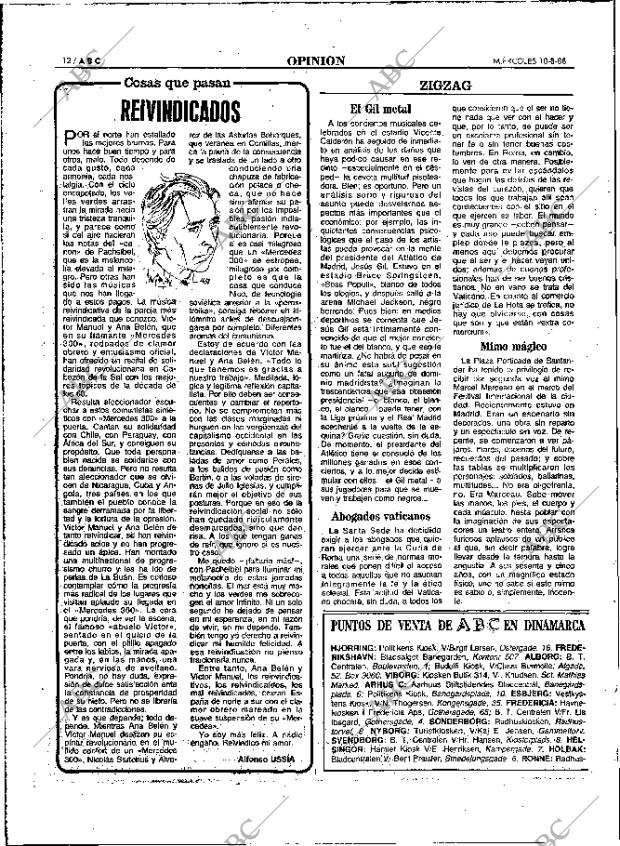 ABC MADRID 10-08-1988 página 12