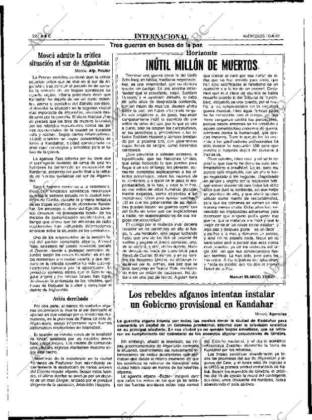 ABC MADRID 10-08-1988 página 22