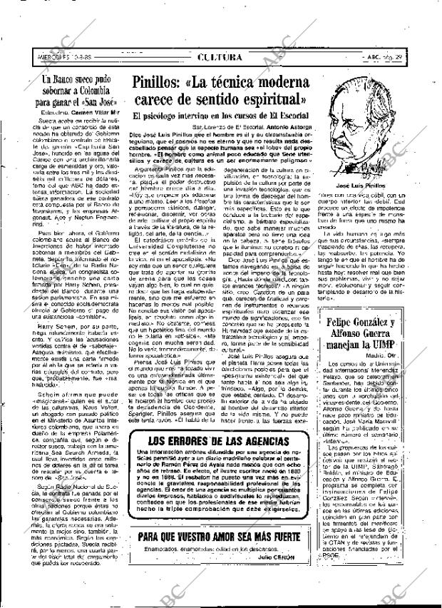 ABC MADRID 10-08-1988 página 29