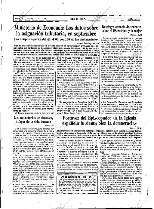 ABC MADRID 10-08-1988 página 39