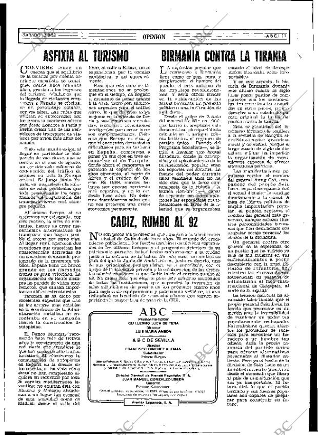 ABC SEVILLA 13-08-1988 página 11