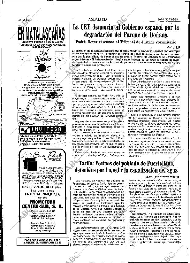 ABC SEVILLA 13-08-1988 página 24