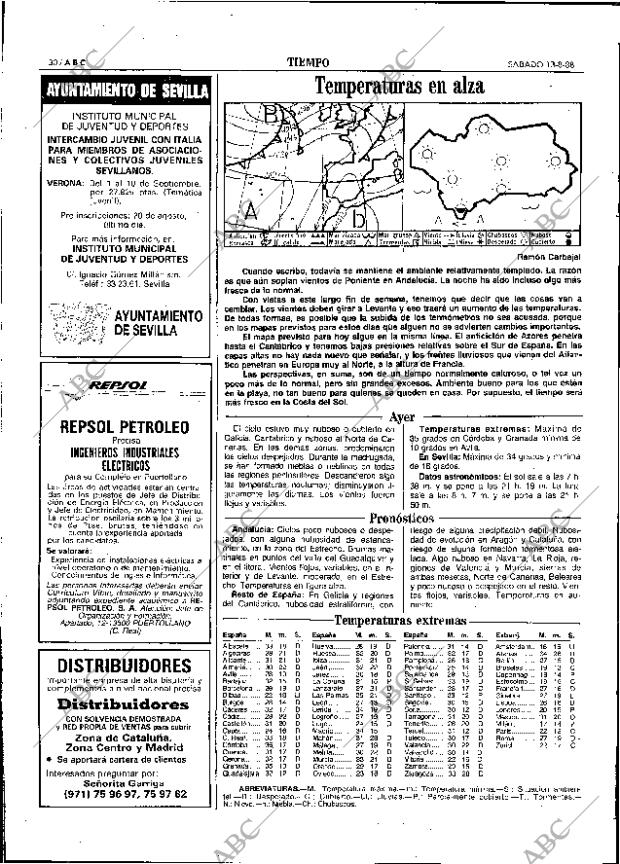 ABC SEVILLA 13-08-1988 página 30