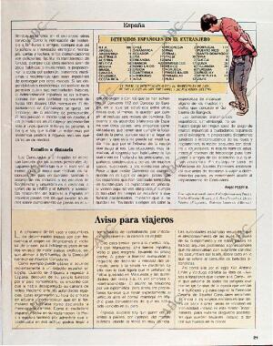 BLANCO Y NEGRO MADRID 14-08-1988 página 21