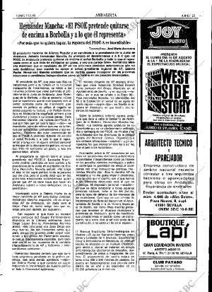 ABC SEVILLA 15-08-1988 página 23