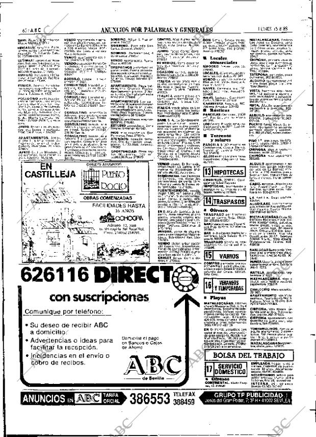 ABC SEVILLA 15-08-1988 página 60