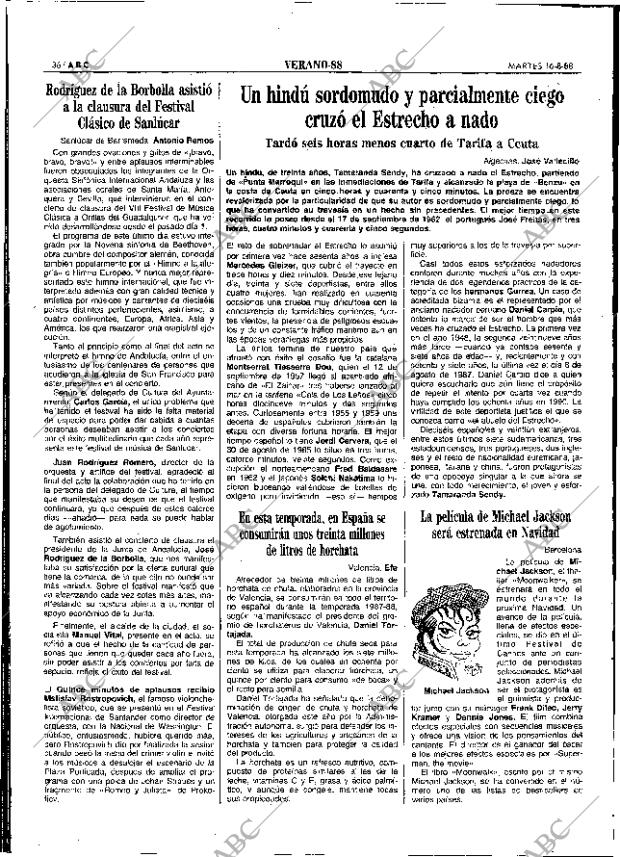 ABC SEVILLA 16-08-1988 página 36