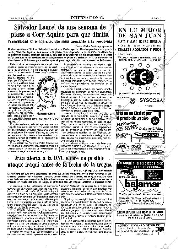 ABC MADRID 17-08-1988 página 21