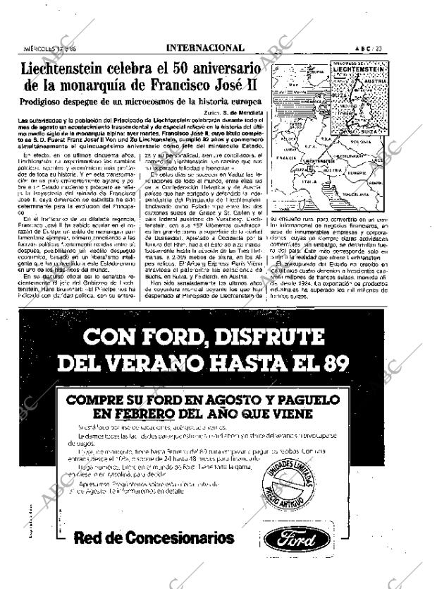 ABC MADRID 17-08-1988 página 23