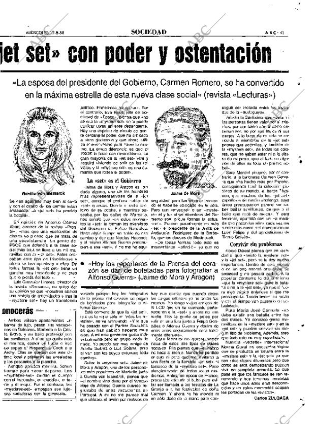 ABC MADRID 17-08-1988 página 41