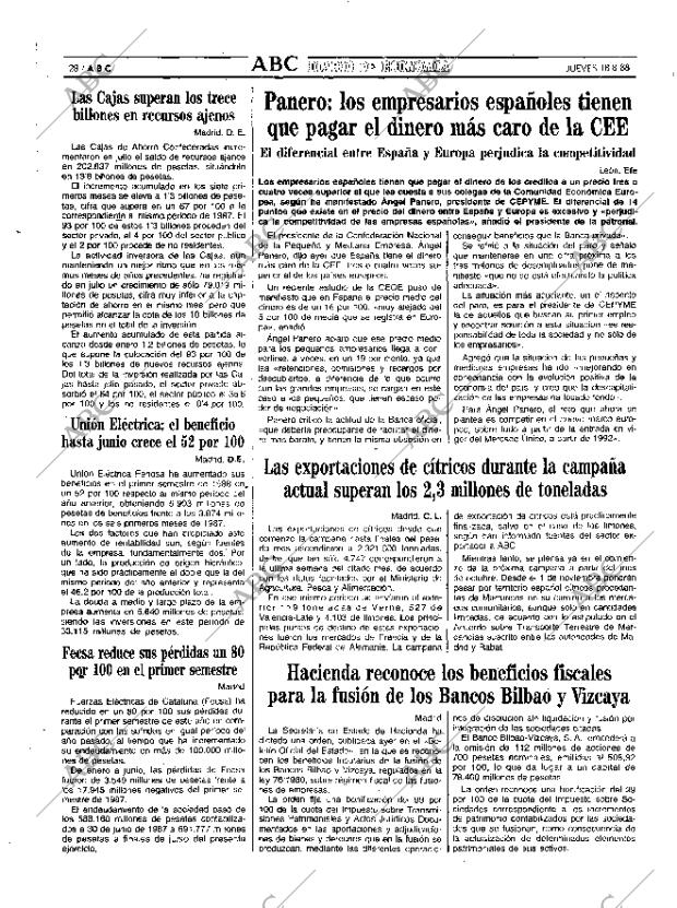 ABC MADRID 18-08-1988 página 28